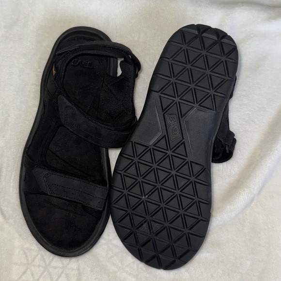 Teva Langdon Hiking Sandal Men\'s 10 True Black Leather main image 5